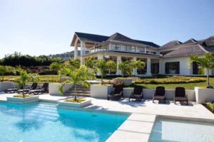 Prestigious Paradise Estate in Sandy Bay with Private Pool and Lush Garden Grounds from VILLAWAY®